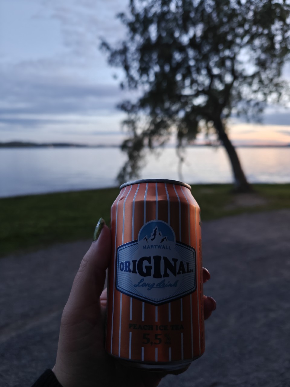 Original Long Drink Peach Ice Tea, Hartwall (Royal Unibrew)