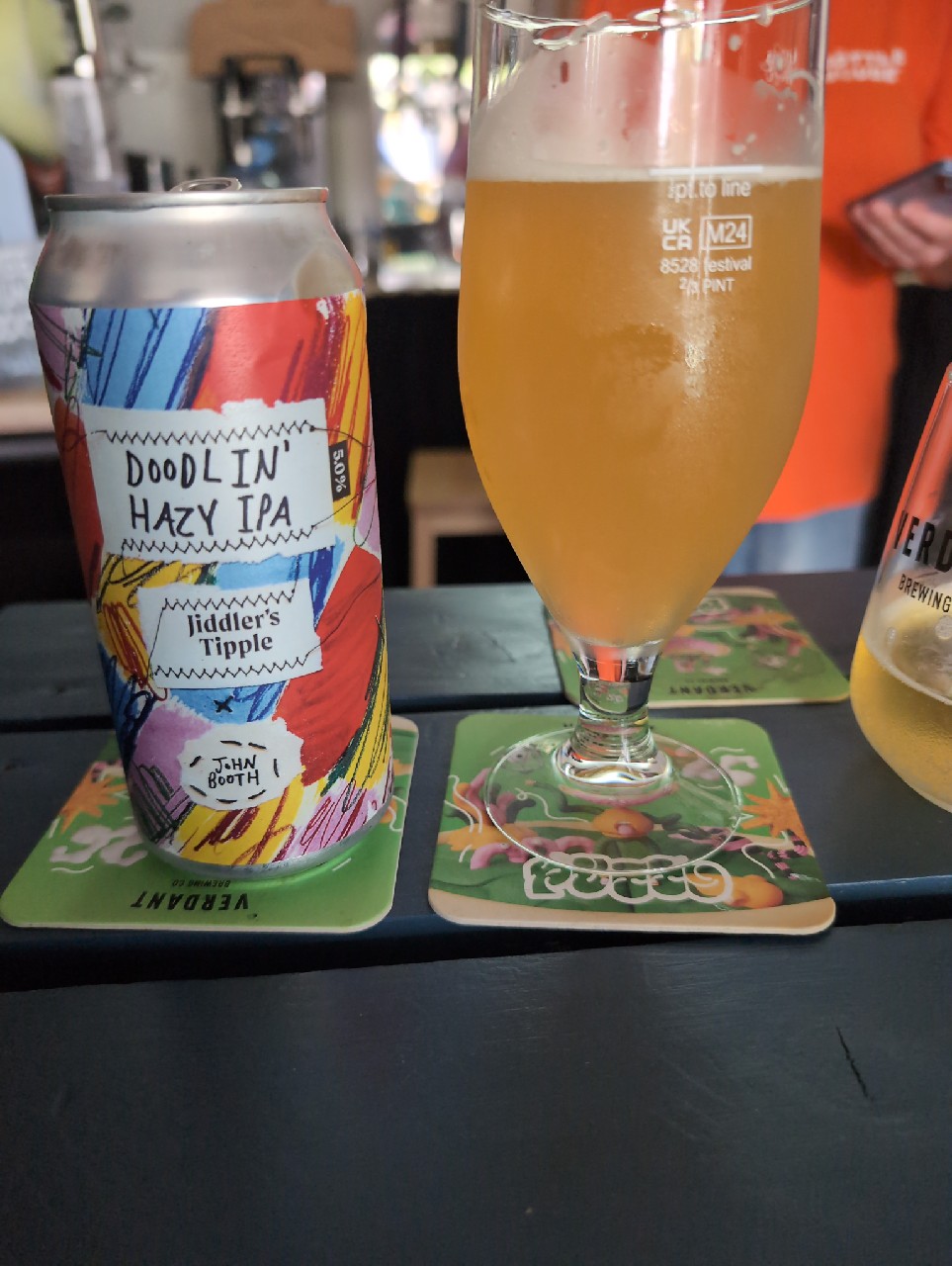 Doodlin Hazy IPA, Jiddler's Tipple