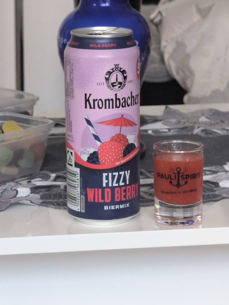 Krombacher Fizzy Wild Berry, Krombacher Brauerei