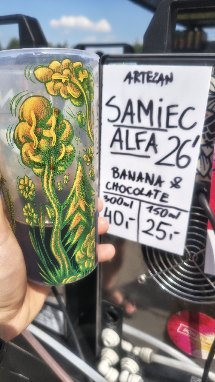 Samiec Alfa 2026: Banana & Chocolate Foster, Browar Artezan