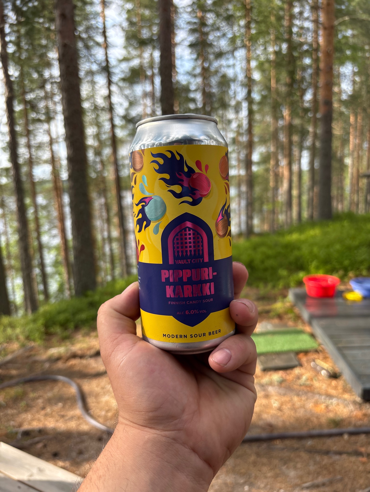 Pippurikarkki, Scotland
