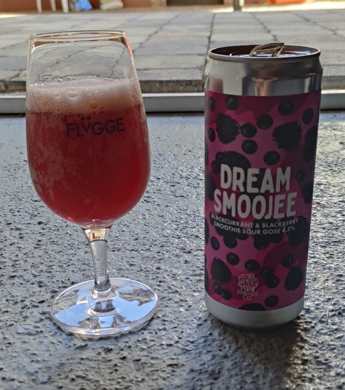 Dream Smoojee Blackcurrant & blackberry, Friends Company