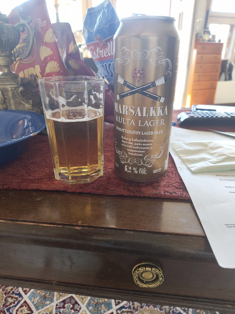 Marsalkka Kulta Lager, Finland