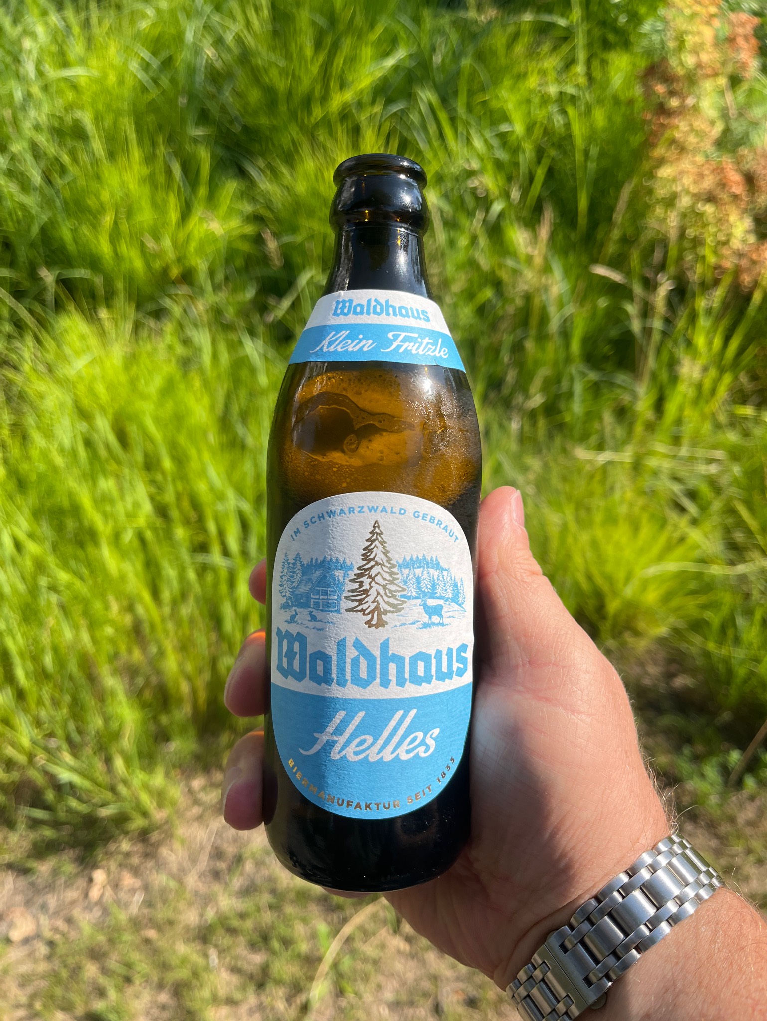 Klein Fritzle Helles, Waldhaus Privatbrauerei
