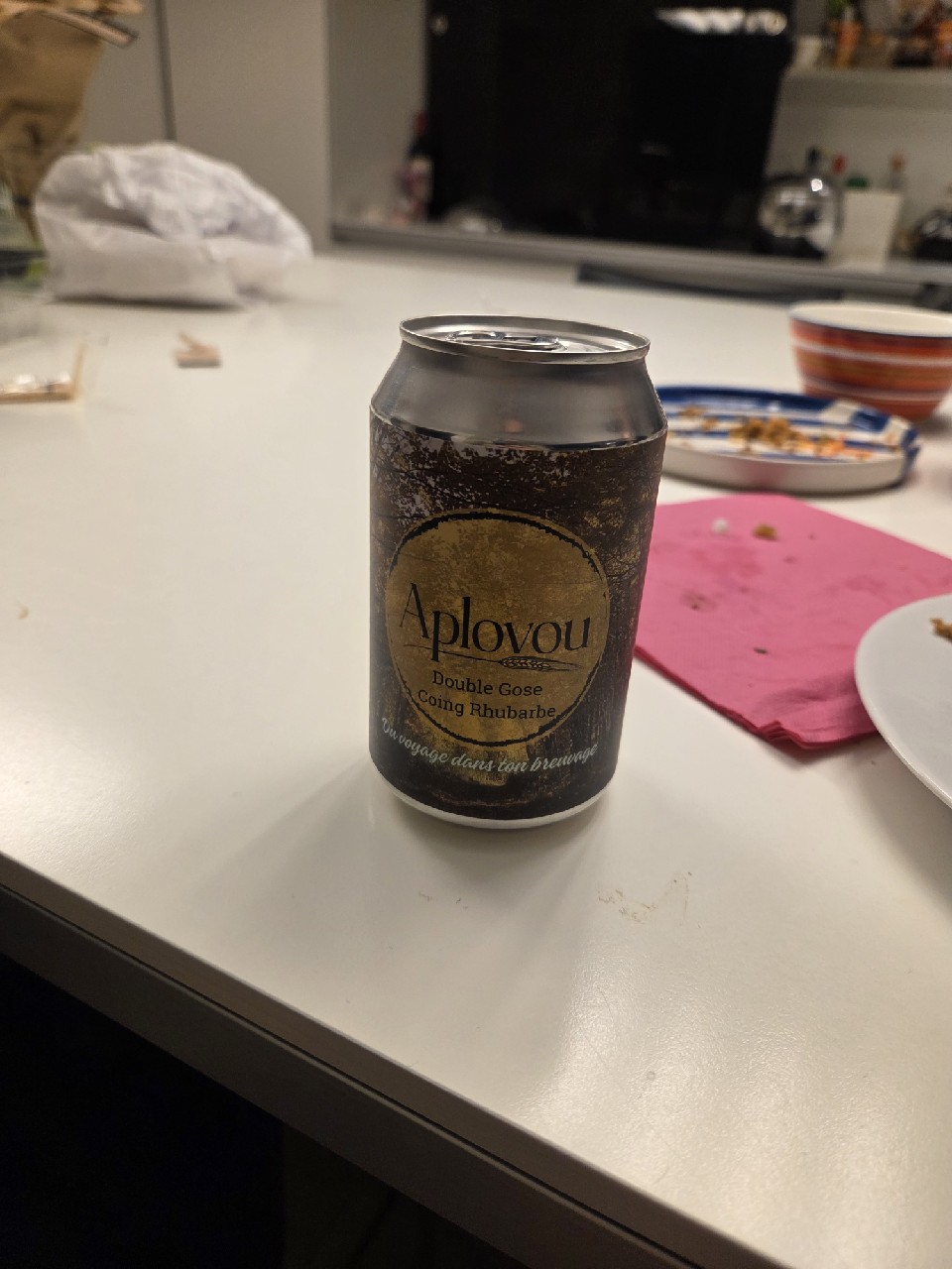 Aplovou Double Gose Coing Rhubarbe, Aplovou