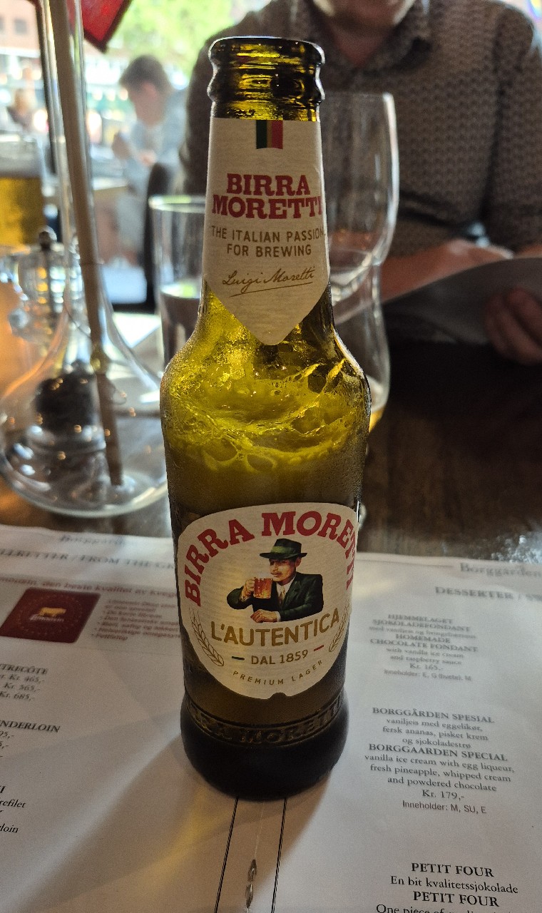 Birra Moretti L'Autentica / Ricetta Originale, Italy