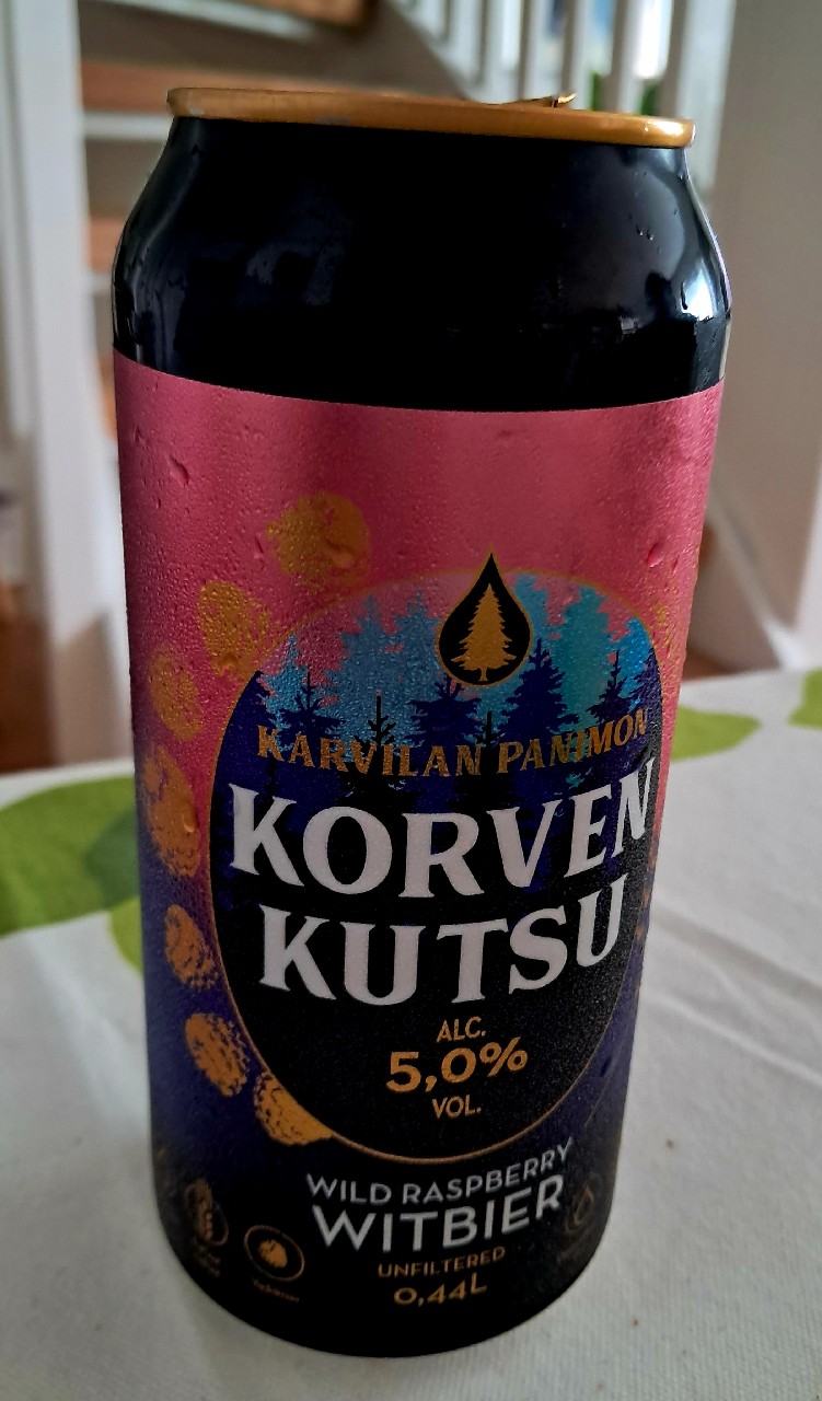Korven Kutsu Wild Raspberry Witbier, Finland
