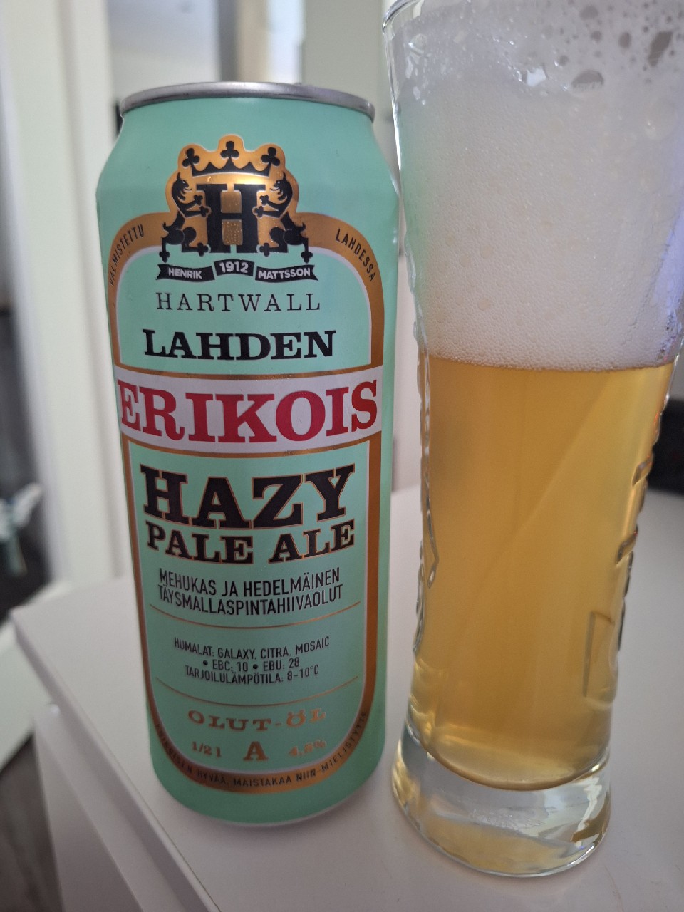 Lahden Erikois Hazy Pale Ale, Finland