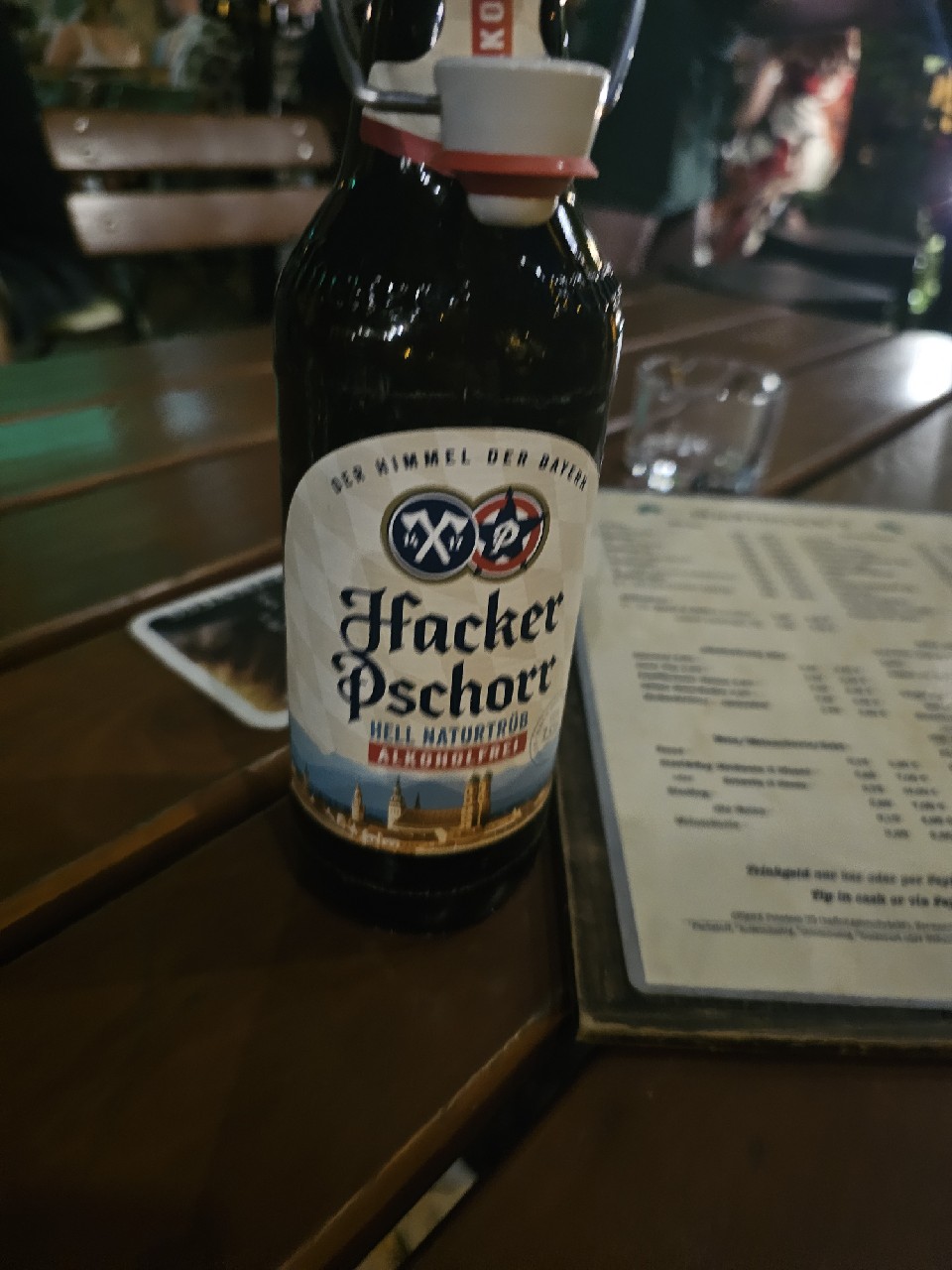 Hacker Pschorr Hell Naturtrüb alkoholfrei, Germany