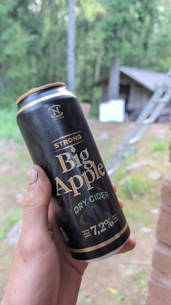 Big Apple Strong Dry Cider 7,2%, Finland