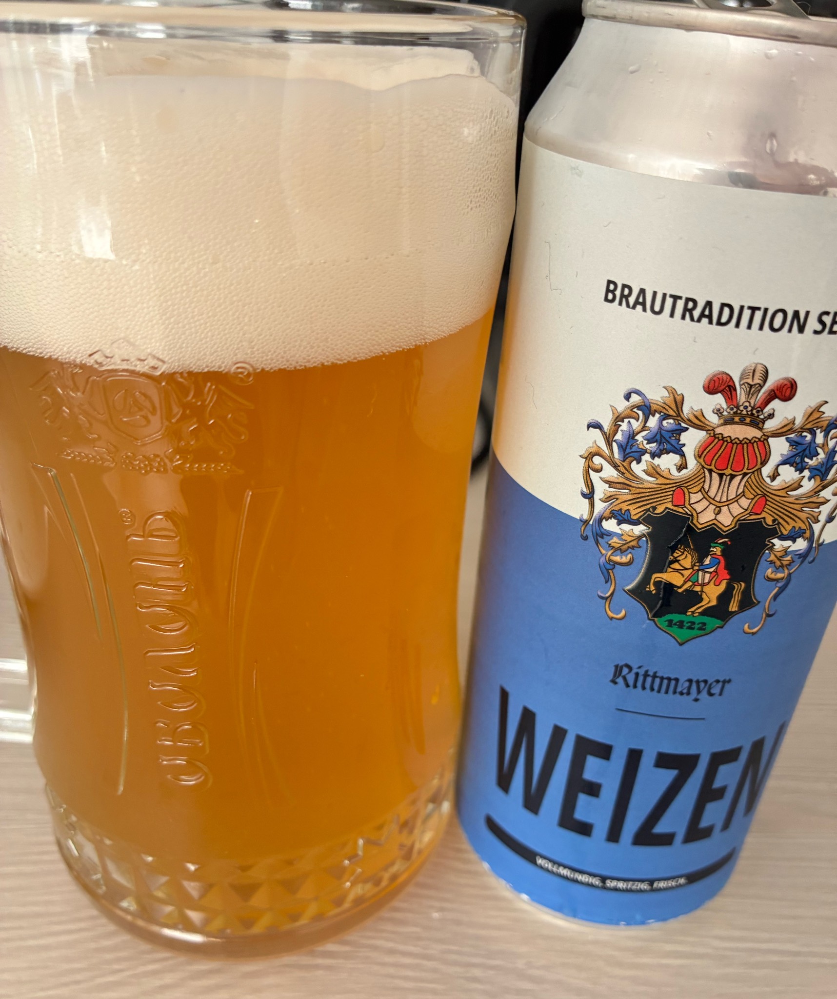 Hallerndorfer Hefeweizen, Brauerei Rittmayer Hallerndorf