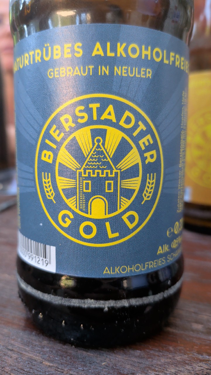 Bierstadter Gold Naturtrübes alkoholfreies, Bierstadter Kaltschorlen GbR