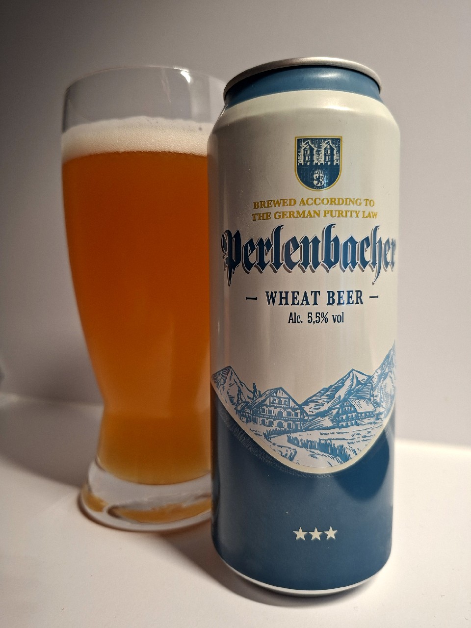 Perlenbacher Hefeweizen / Hefe Weißbier / Wheat Beer, Germany