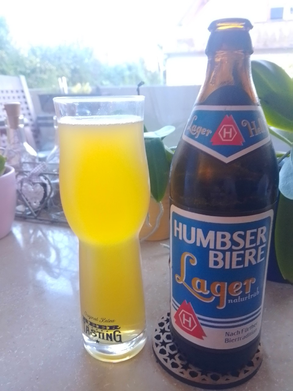 Humbser Lager Naturtrüb, Brauerei Humbser Geismann GmbH Fürth