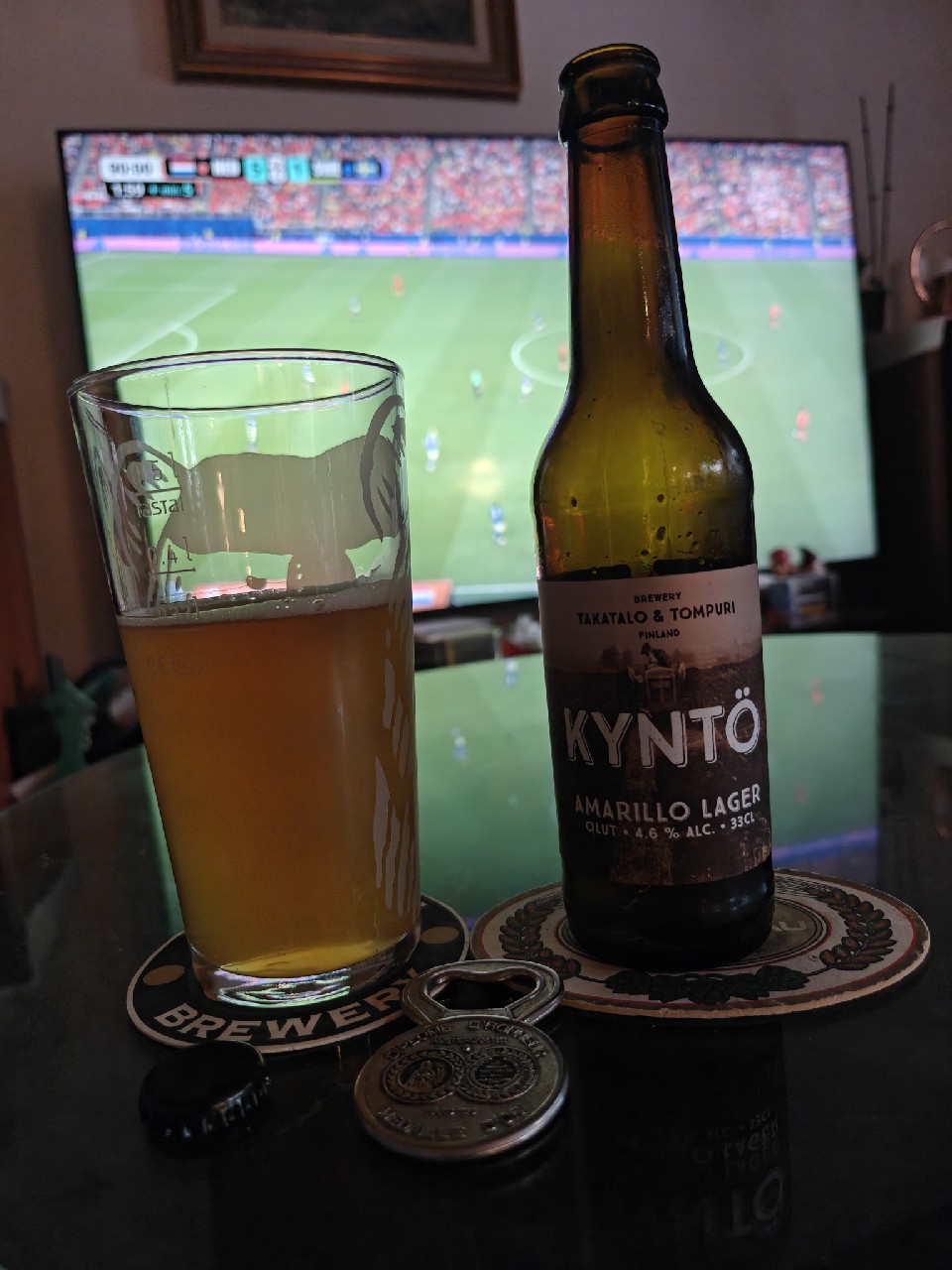 Kyntö Amarillo Lager, Finland