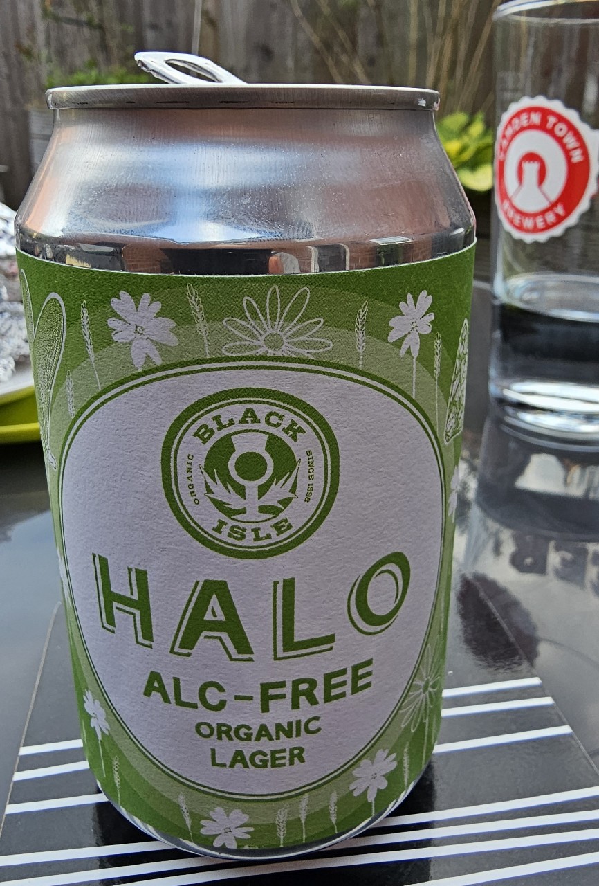 Halo Organic Lager Alc-Free, Black Isle Brewery Ltd.