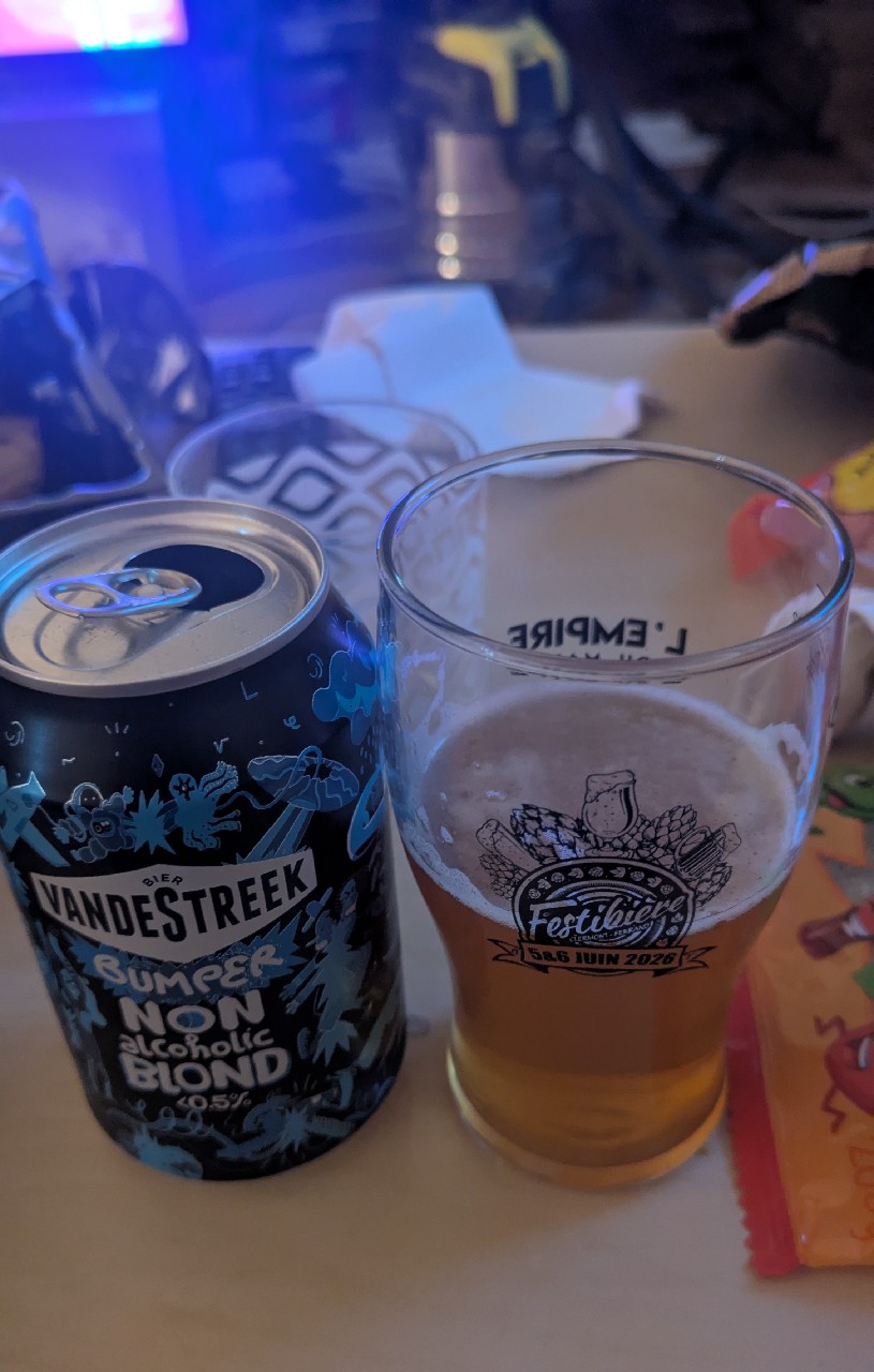 Bumper non Alcoholic Blond, VandeStreek Bier