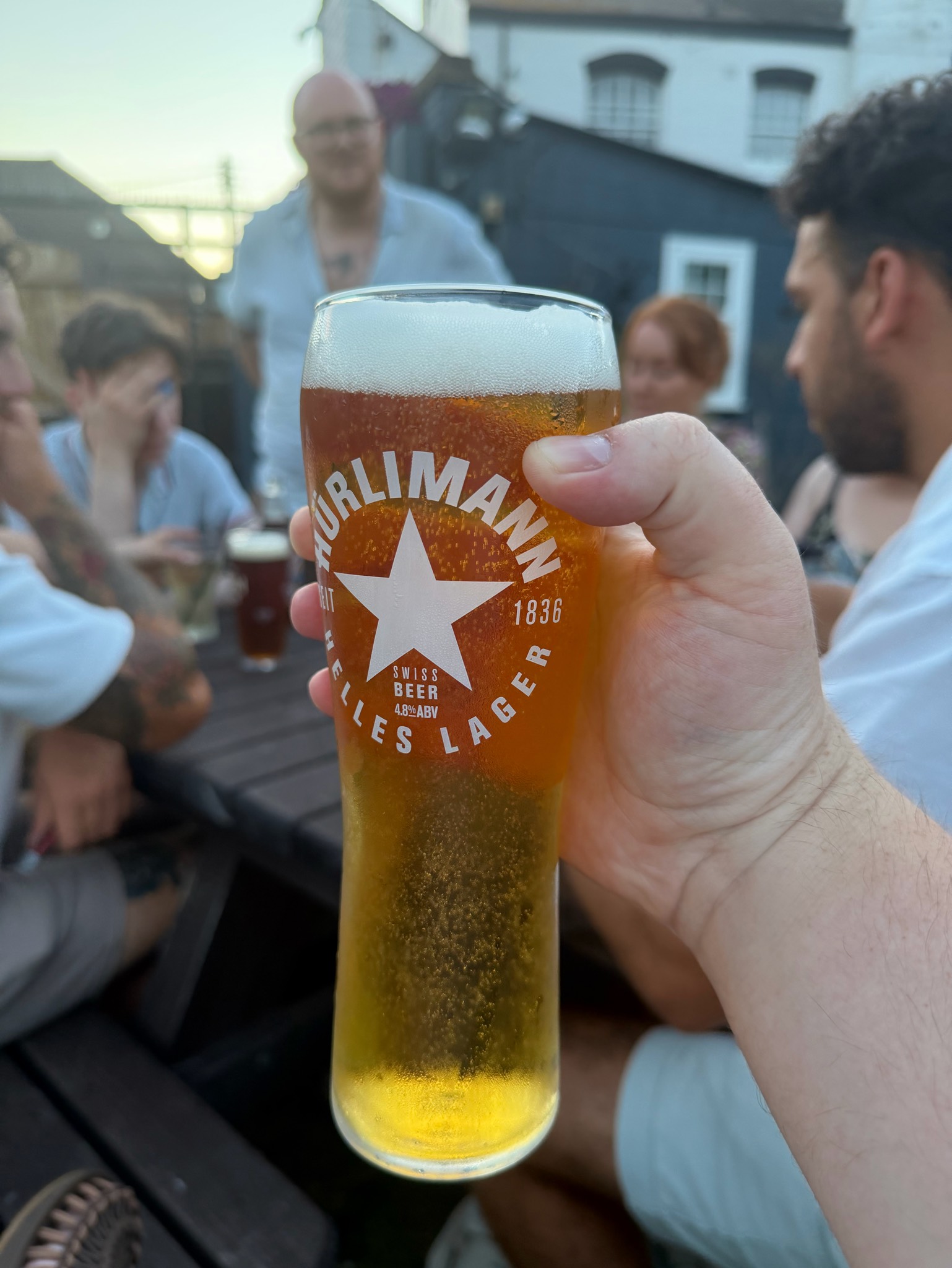 Hürlimann Lagerbier, Feldschlösschen (Carlsberg)
