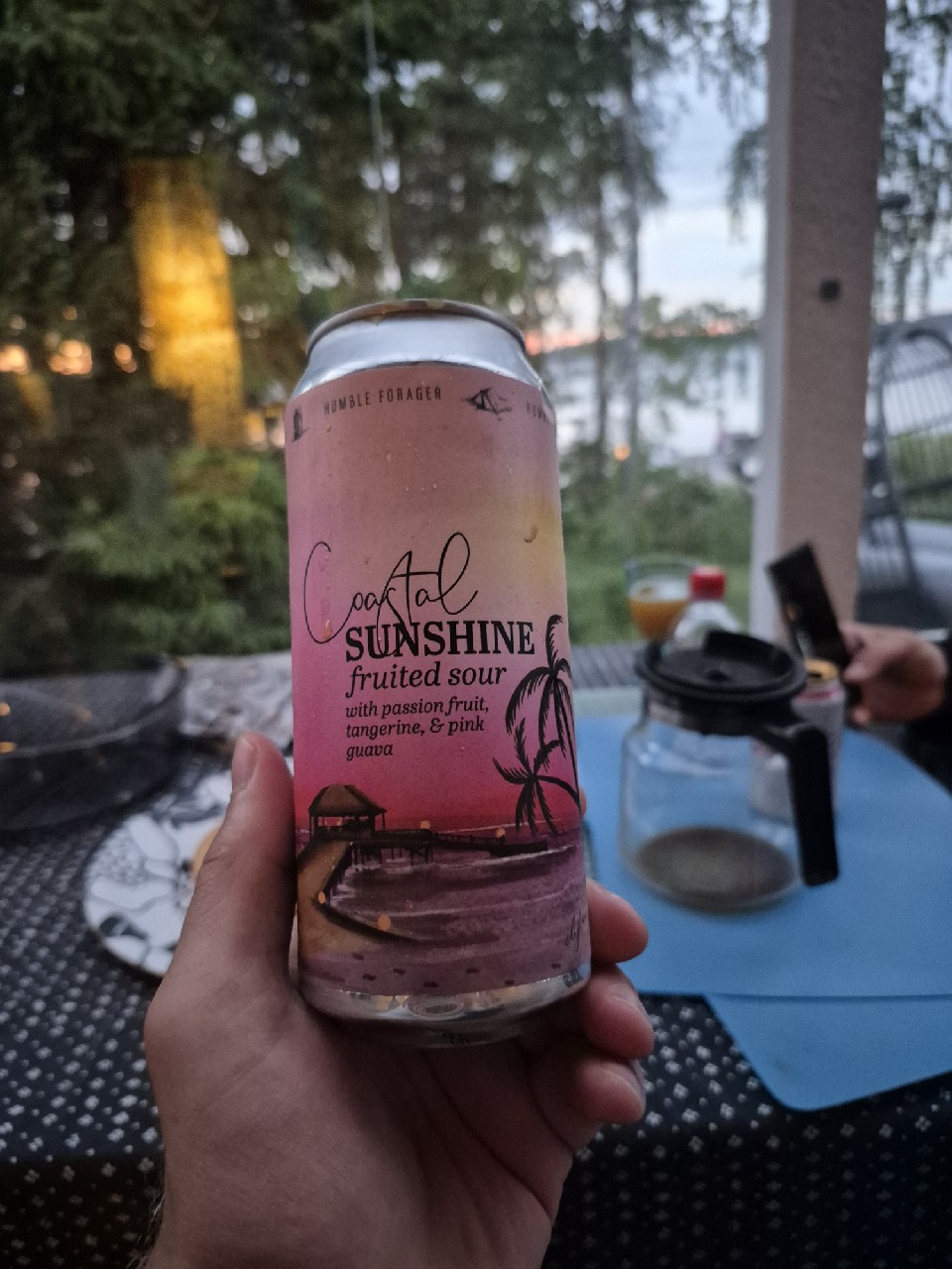 coastal sunshine fruited sour, Humble Forager Brewery