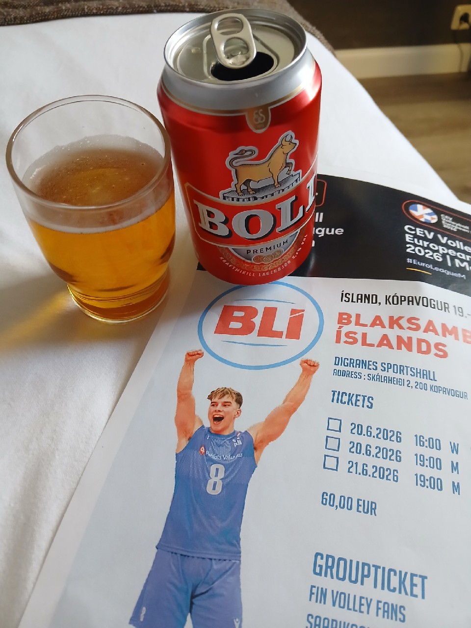 Boli Premium, Iceland