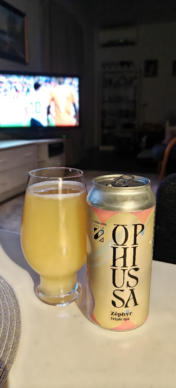 zephyr triple ipa, Ophiussa Brewing Co.