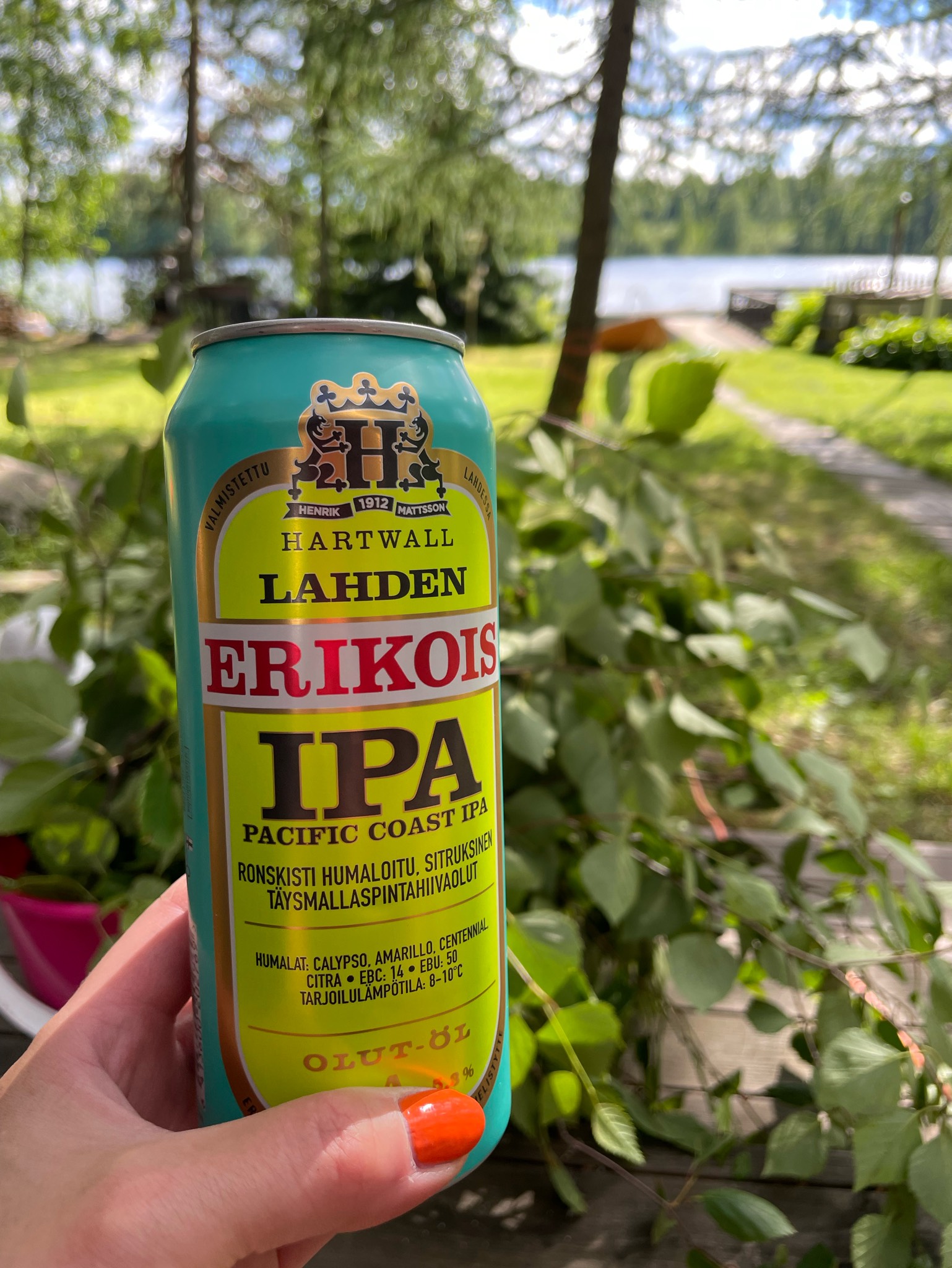 Lahden Erikois Pacific Coast IPA, Finland