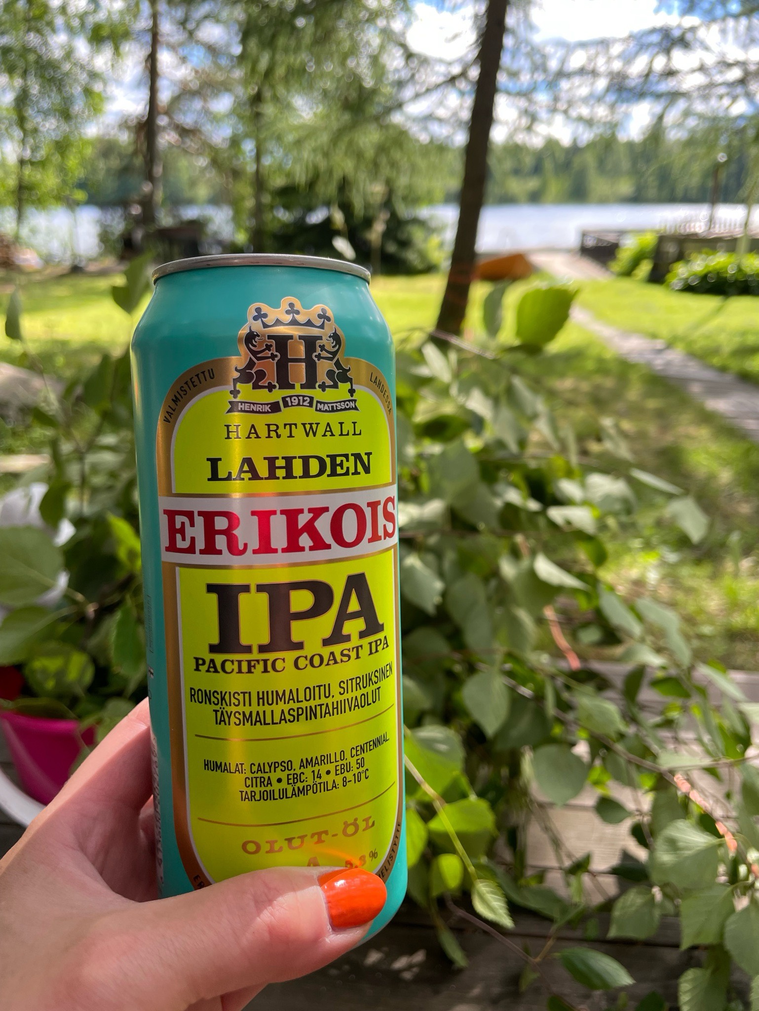 Lahden Erikois Pacific Coast IPA, Finland