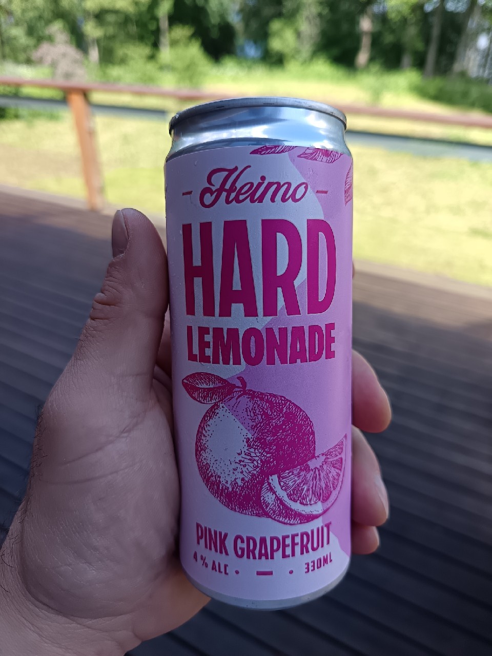 Heimo Hard Lemonade Pink Grapefruit, Finland