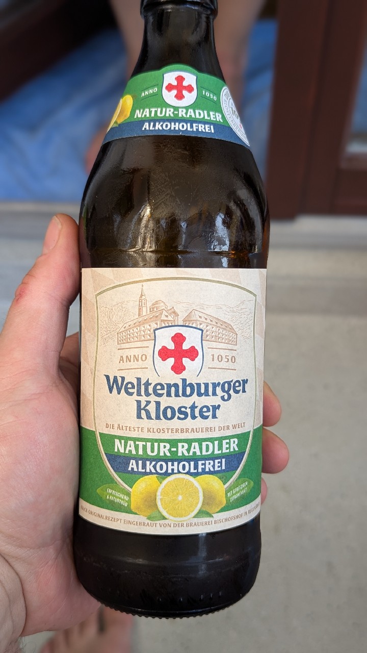 WeltenburgerKkloster Naturradler alkoholfrei, Klosterbrauerei Weltenburg