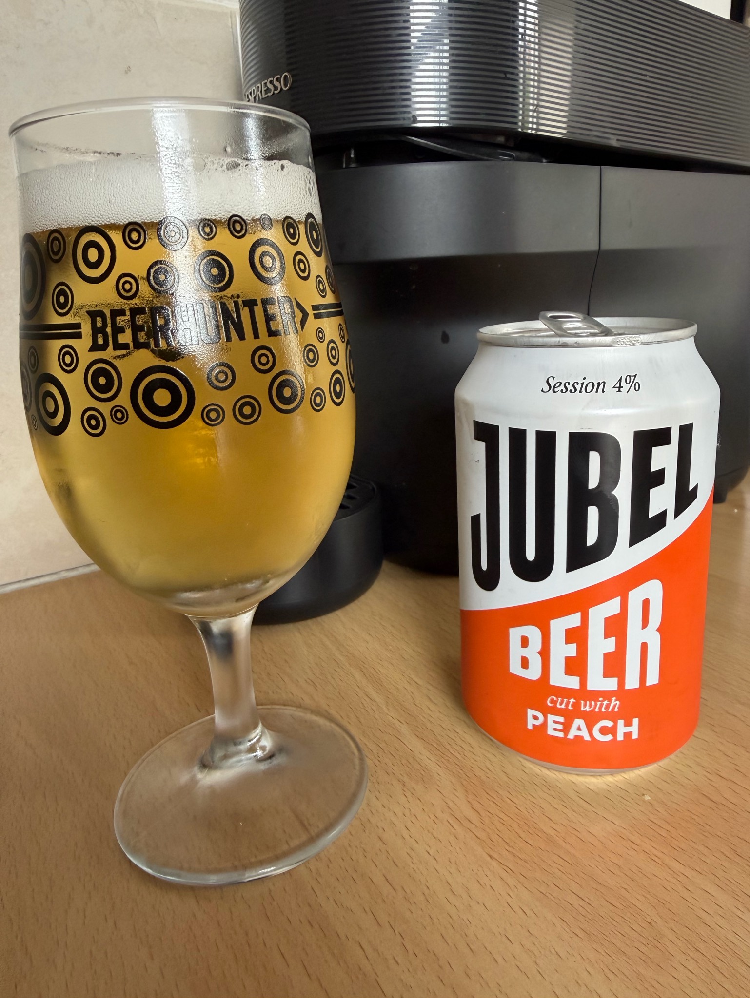 Beer Cut With Peach, Jubel Beer