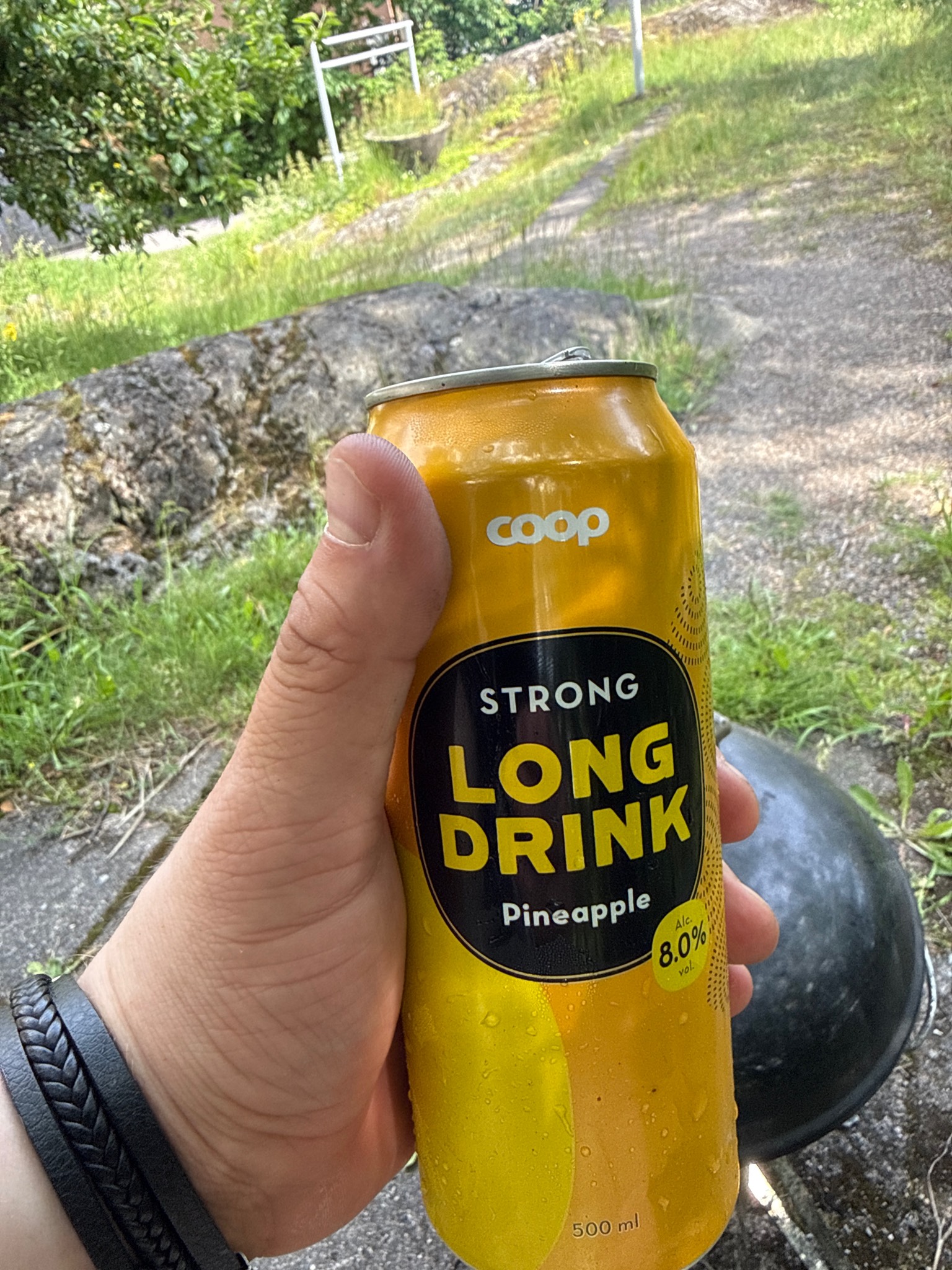 Coop Strong Long Drink Pineapple, Finland
