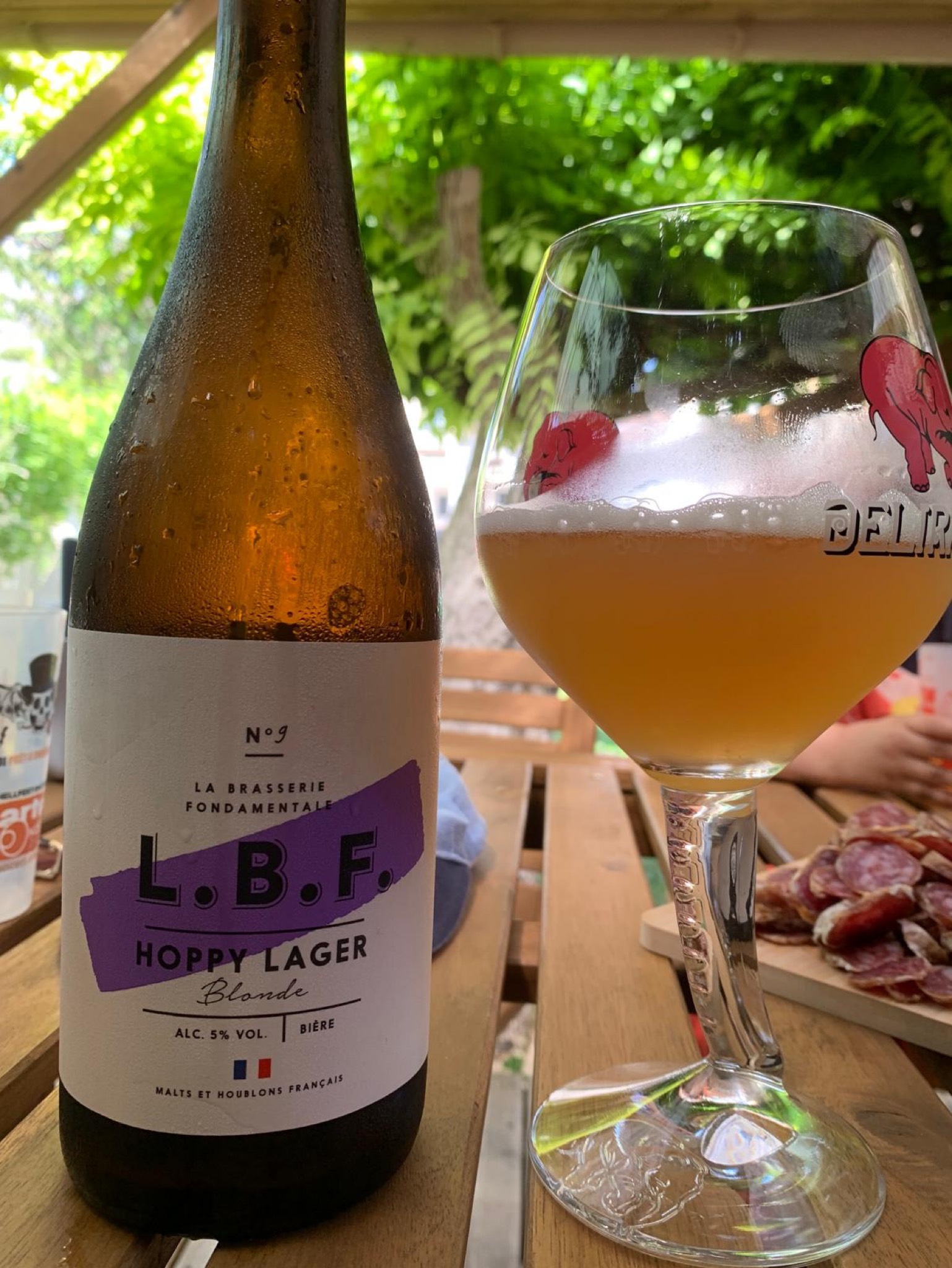 L.B.F. N°9 Hoppy Lager, La Brasserie Fondamentale (L.B.F.)