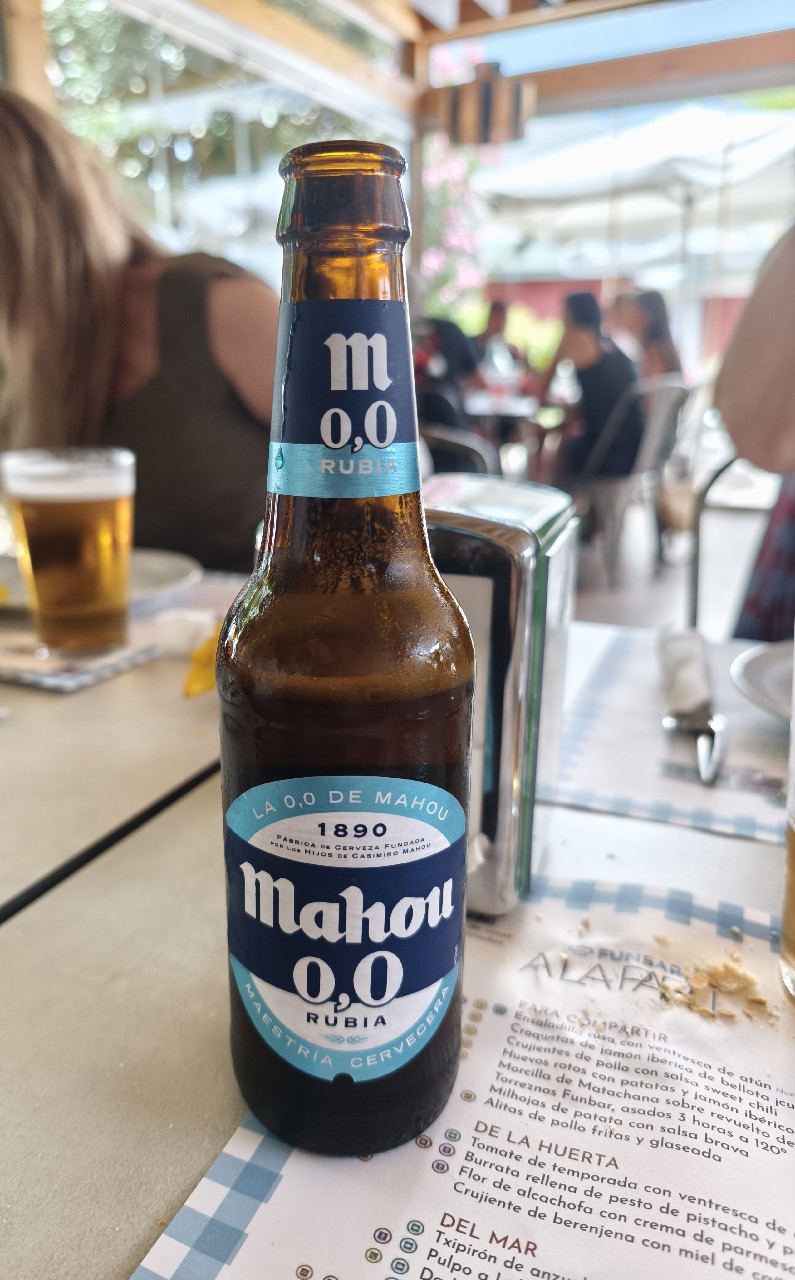 Mahou 0,0 Rubia, Spain