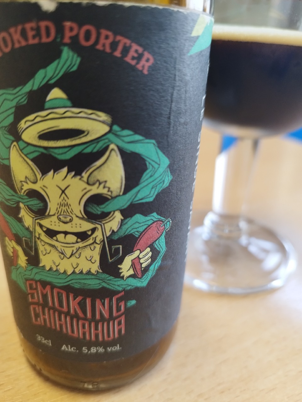 Smoking Chihuahua, Brasserie Du Singe Savant