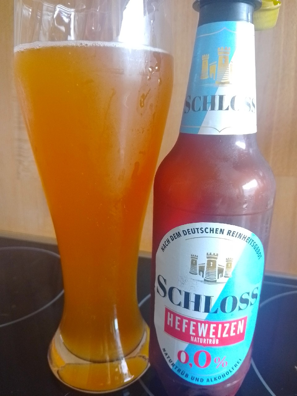 Hefeweizen naturtrüb 0,0, Darguner Brauerei (Harboe)