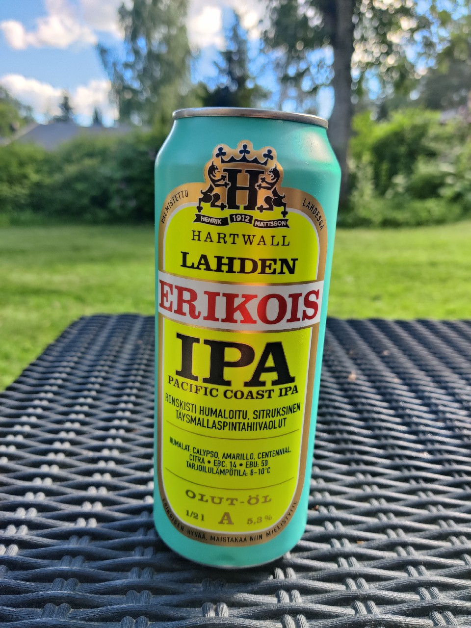 Lahden Erikois Pacific Coast IPA, Finland