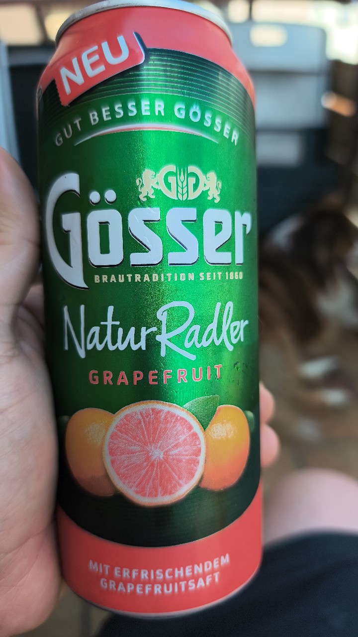 Gösser Natur Radler Grapefruit, Brauerei Göss