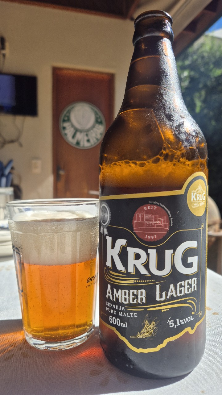 Krug Amber Lager, Cervejaria Krug Bier