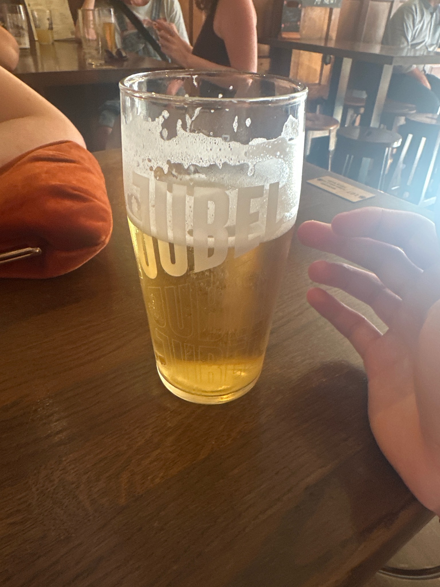 Beer Cut With Peach, Jubel Beer