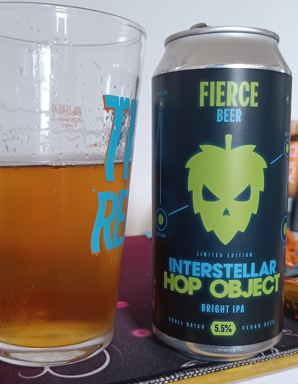 Interstellar hop object, Fierce Beer Ltd