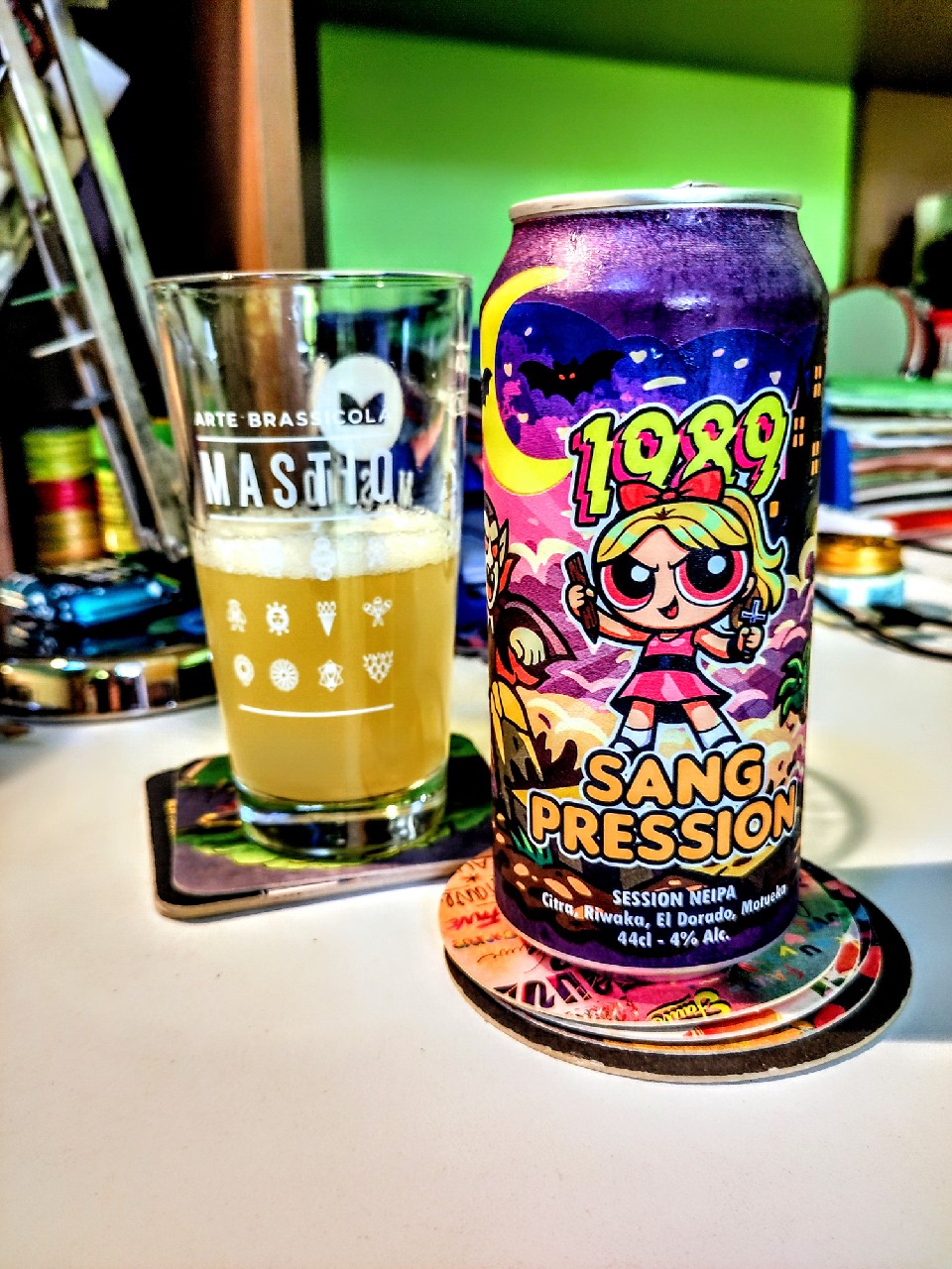 Sang Pression, 1989 Brewing
