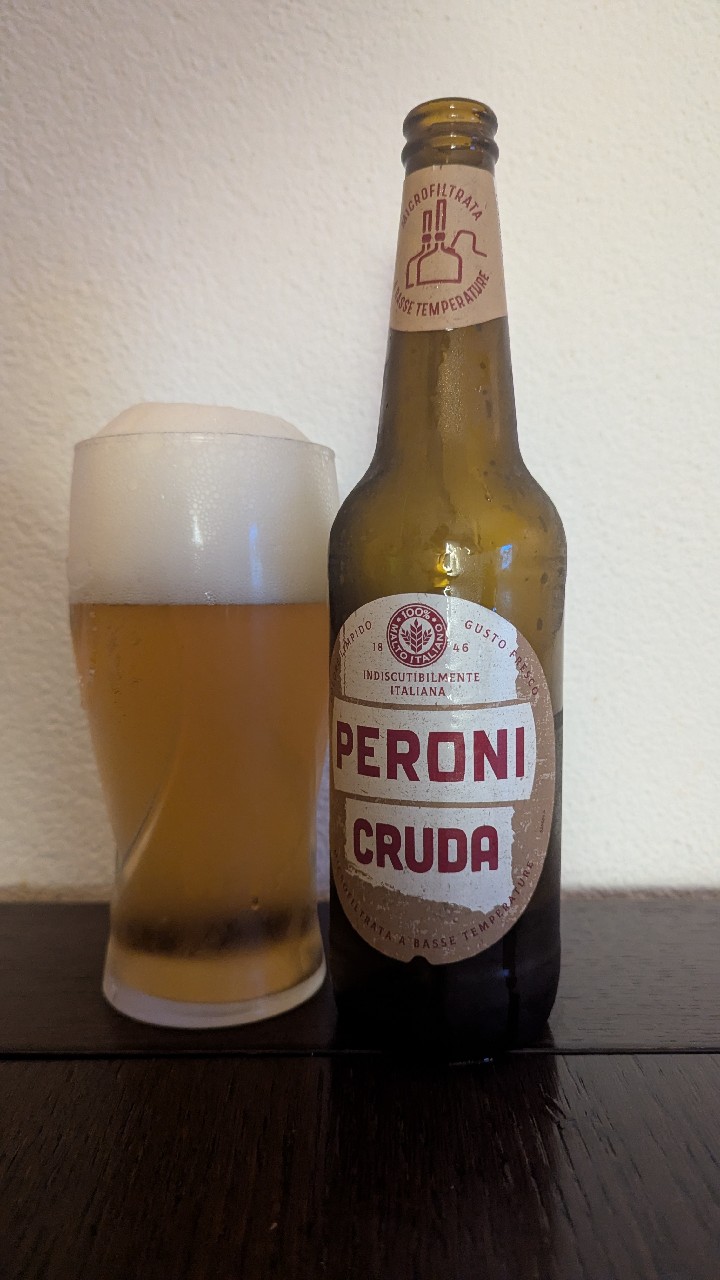 Peroni Cruda, Italy