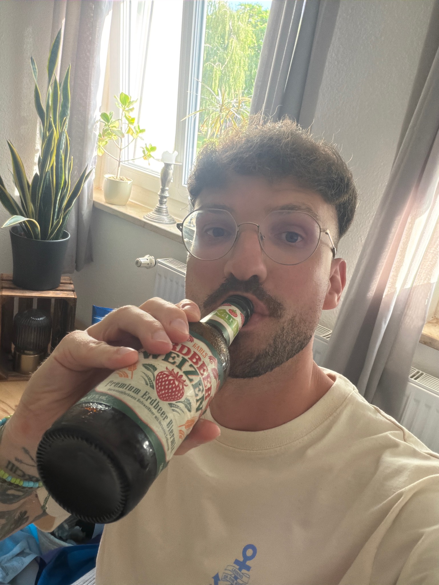 karls erdbeer weizen, Privatbrauerei Metzler