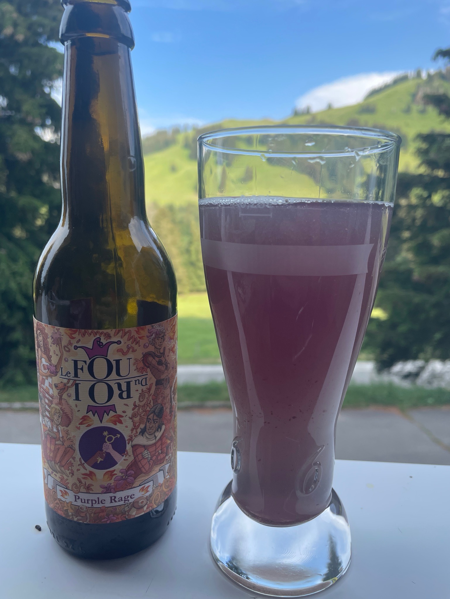 Purple rage, Le Fou du Roi