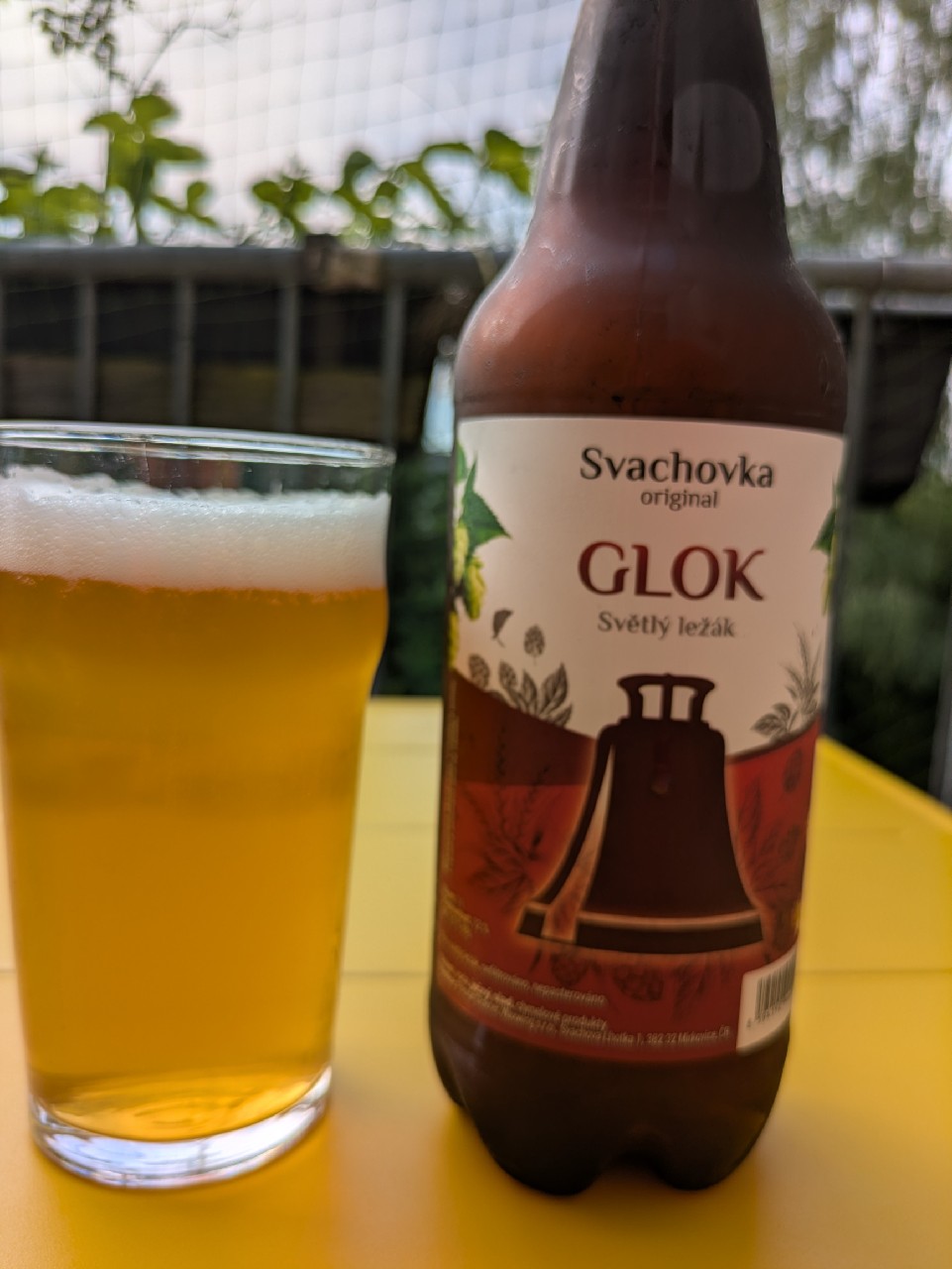 Glok Světlý Ležák, Svachovka / Pivovar Glokner