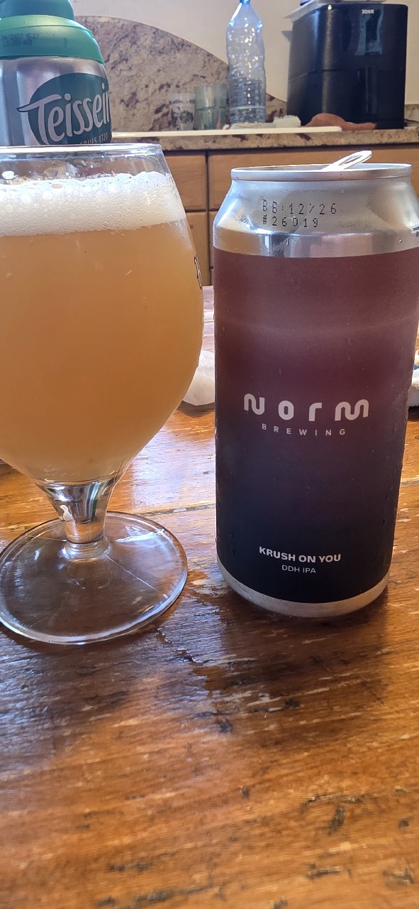 Krush on you, Norm Brewing