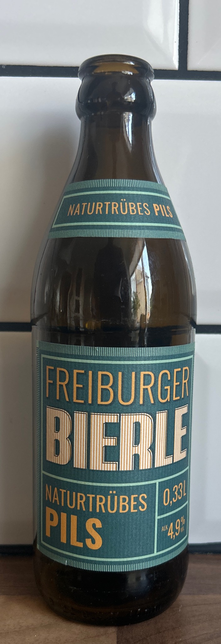 Freiburger Bierle Naturtrübes Pils, Brauerei Ganter