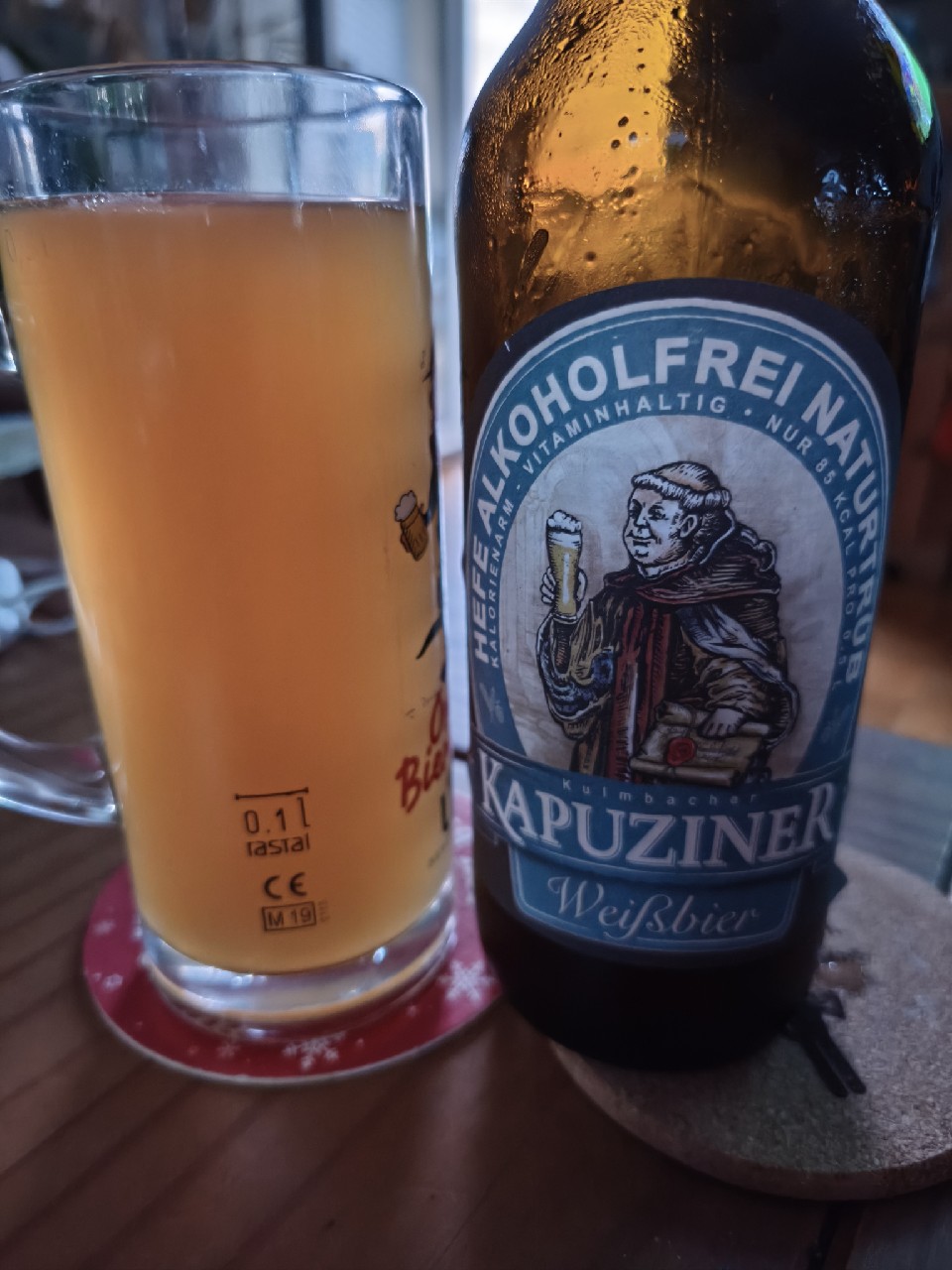 Kapuziner Weißbier Alkoholfrei Naturtrüb, Kulmbacher Brauerei