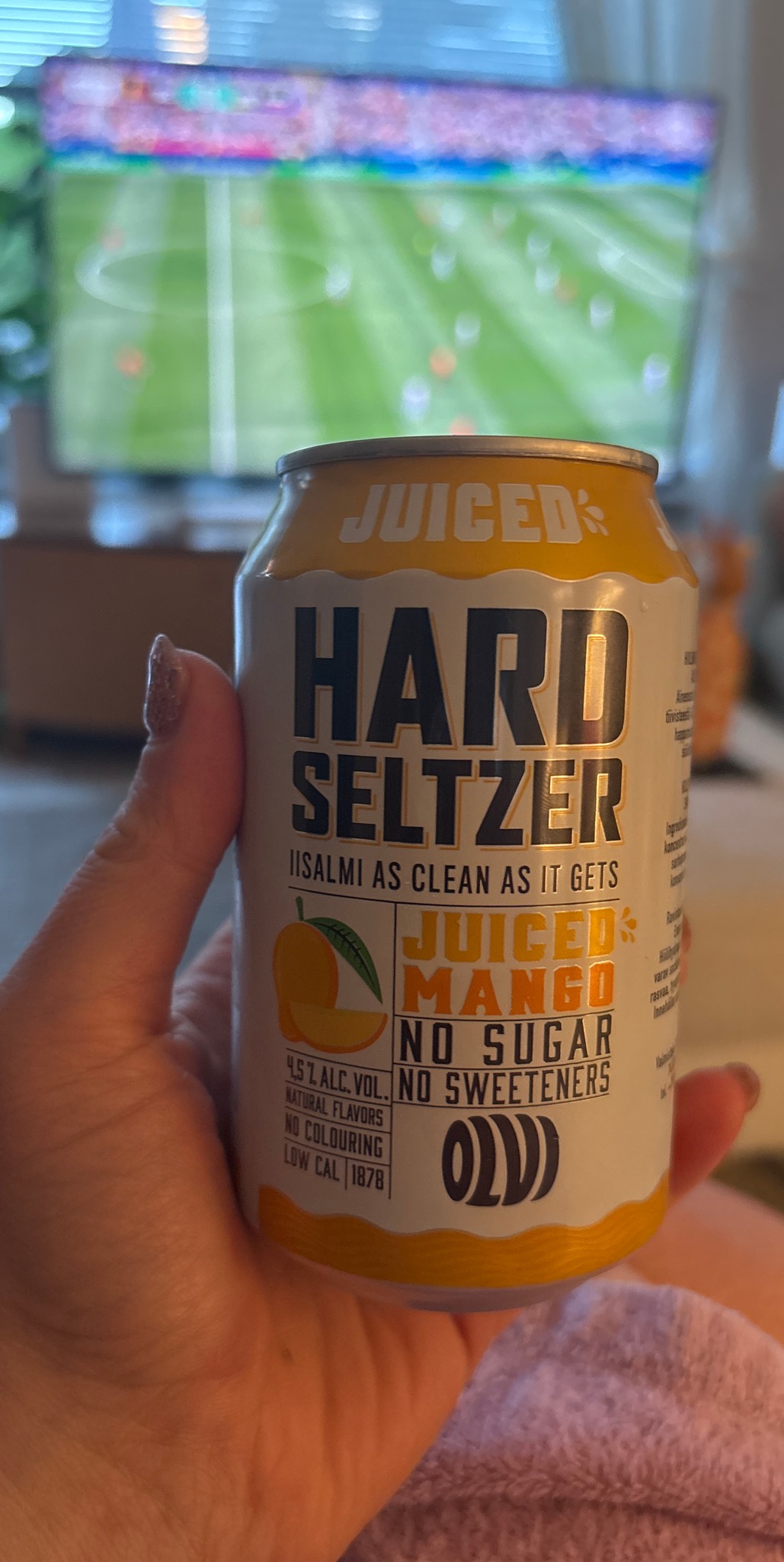 Hard Seltzer Juiced Mango, Finland