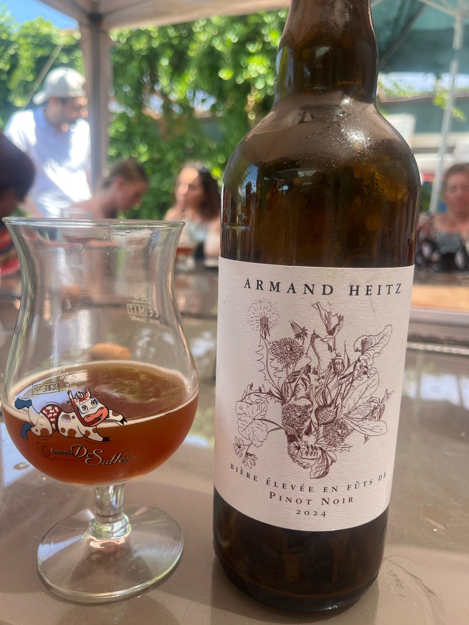 Bière élevée en fûts de pinot noir 2024, Armand Heitz